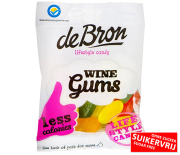De Bron Winegums - bez cukru - opakowanie 100 g