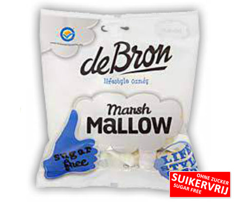 De Bron Marshmallow - bez cukru - opakowanie - 75 g