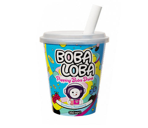 BobaLoba Bubble Tea Blue Raspberry 350 ml