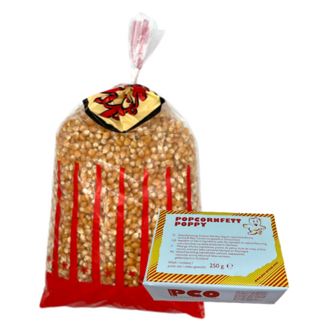 Zestaw do prażenia popcornu - W domu jak w kinie!