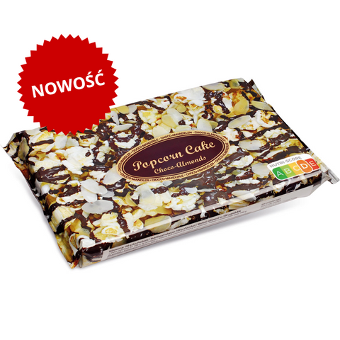 Popcorn Cake Choco-Almonds - opakowanie 120 g