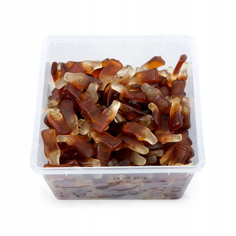 Żelki buteleczki coli małe - opakowanie 2 kg