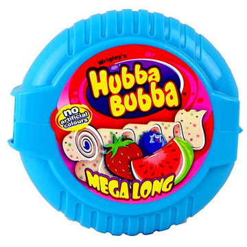 Hubba Bubba MEGA LANG  180 cm /  56 g  (niebieska)