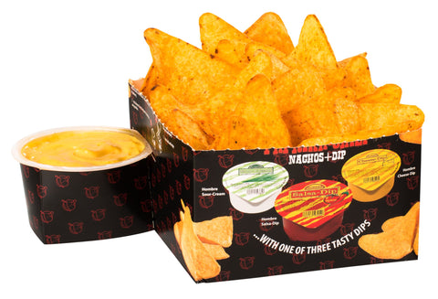 Hombre Nachos BOX Chili 100G z sosem SEROWYM