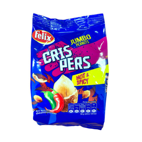 Felix - Crispers JUMBO Hot & Spicy - torebka 125 g
