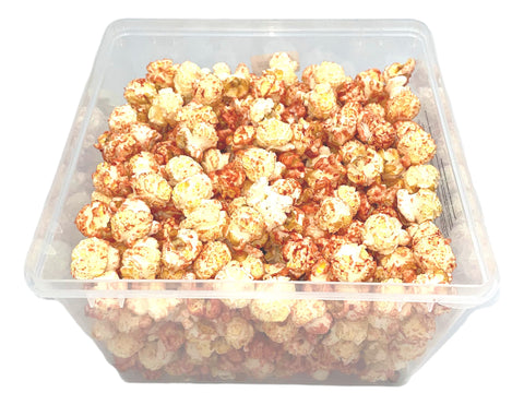 Popcorn słodki o smaku truskawki - box 190 g I crunchysnack.pl