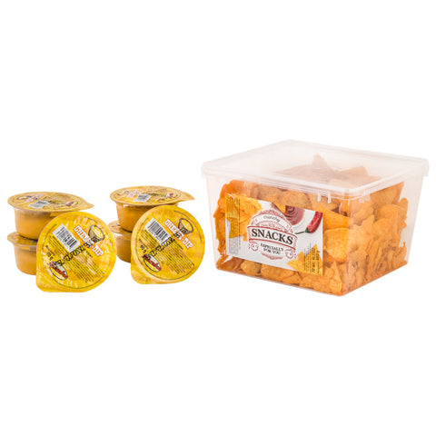 Nachosy CHILI BOX 450 g z sosem serowym x 6
