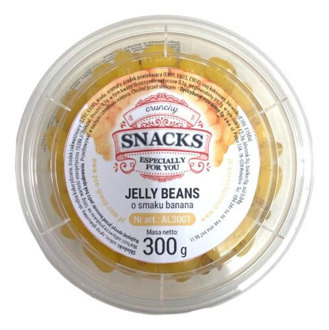 Jelly Beans o smaku banana - opakowanie 300 g
