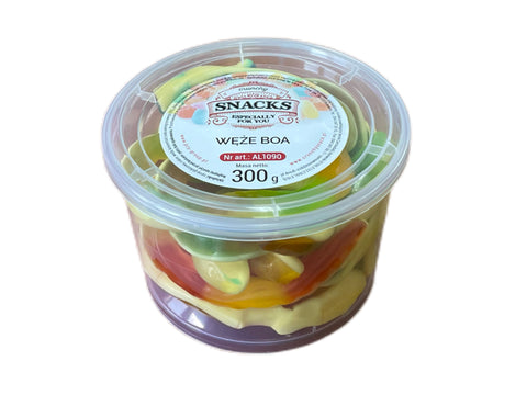 Żelki WĘŻE BOA - opakowanie 300 g