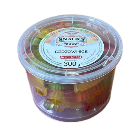 Żelki DŻDŻOWNICE- Jak w Kinie - opakowanie 300 g