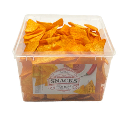 Nachosy Chili - BOX 450 g - JAK W KINIE!