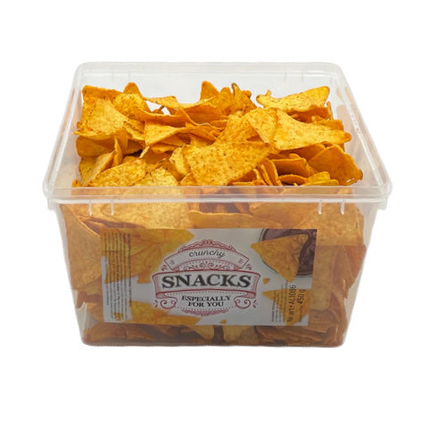 Nachosy BBQ - BOX 450 g - JAK W KINIE!