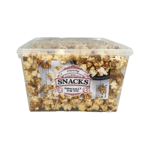 Popcorn prażony KARMELOWY - BOX 250 g