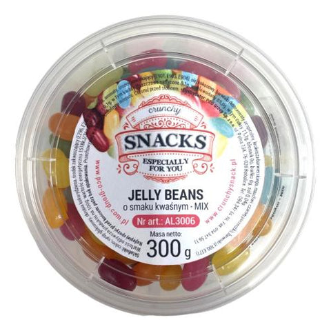 Jelly Beans o smaku kwaśny - mix - kubek 300 g