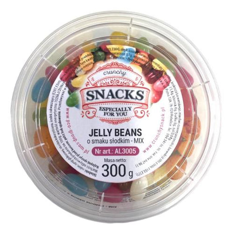 Jelly Beans o smaku słodki - mix - kubek 300 g