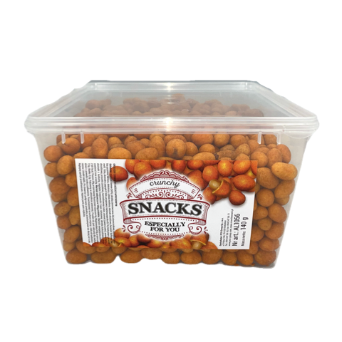 Orzeszki ziemne w cieście paprykowym - box 1,3 kg - OKAZJA !