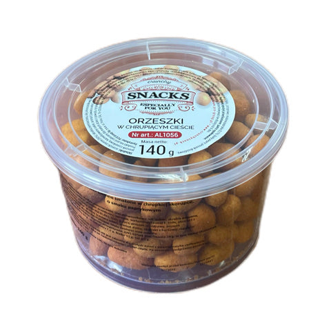Orzeszki ziemne w cieście paprykowym - kubek 140 g