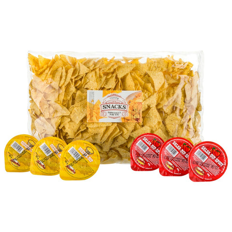 Nachosy SOLONE 750 g z sosem salsa 3 x 90 g + serowym 3 x 90 g I crunchysnack.pl