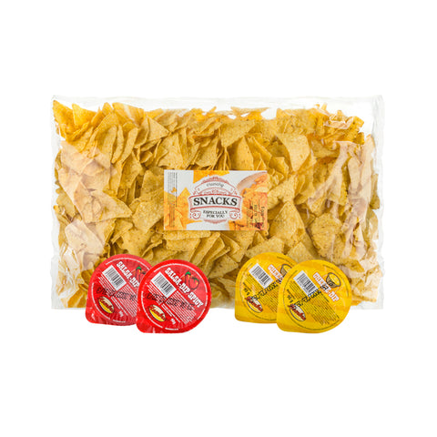 Nachosy SOLONE 750 g + sos serowy 90 g x 2 szt. + salsa 90 g x 2 szt.