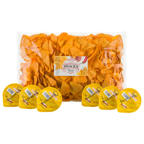 Nachosy Chili 750 g x1 + 6 x ser 90g - JAK W KINIE! I crunchysnack.pl