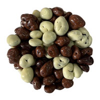 Rodzynki w czekoladzie MIX - kubek 300 g