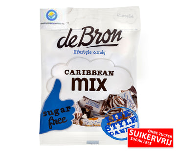 De Bron Caribbean Mix - bez cukru - opakowanie 90 g