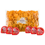 Nachos o smaku BBQ 750 g + sos salsa 6 x 90 g - JAK W KINIE!  I  crunchysnack.pl