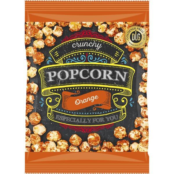 Popcorn Crunchy pomarańczowy - woreczek 100g