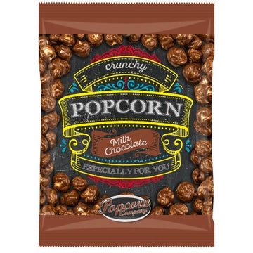 Popcorn Crunchy w mlecznej czekoladzie - woreczek 125 g