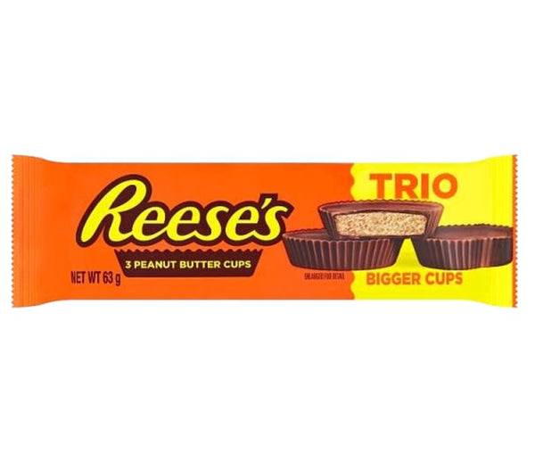 Reese's Trio Peanut Butter Cups 63 g