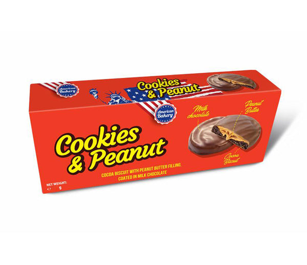 American Bakery Cookies & Peanut 96 g