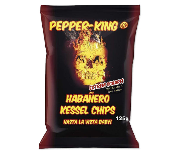 Pepper-King Habanero Chips 125 g