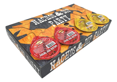 Hombre Nachos TACKA - nachosy 150 g +100 g+ sosy: salsa x 2, serowy x 2