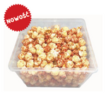 Popcorn słodki o smaku truskawki - box 190 g  I  crunchysnack.pl