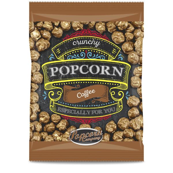 Popcorn Crunchy w polewie Coffee - woreczek 100g