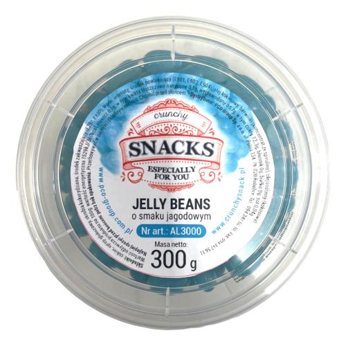 Jelly Beans o smaku jagody - opakowanie 300 g