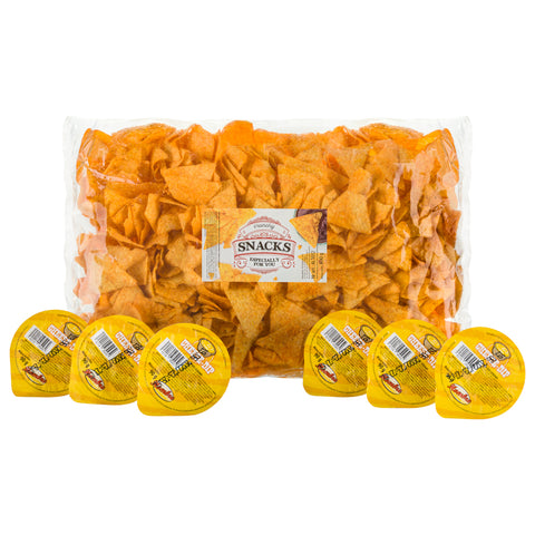 Nachos BBQ jak w kinie 750 g x 1 + sos serowy x 6 - JAK W KINIE!  I  crunchysnack.pl