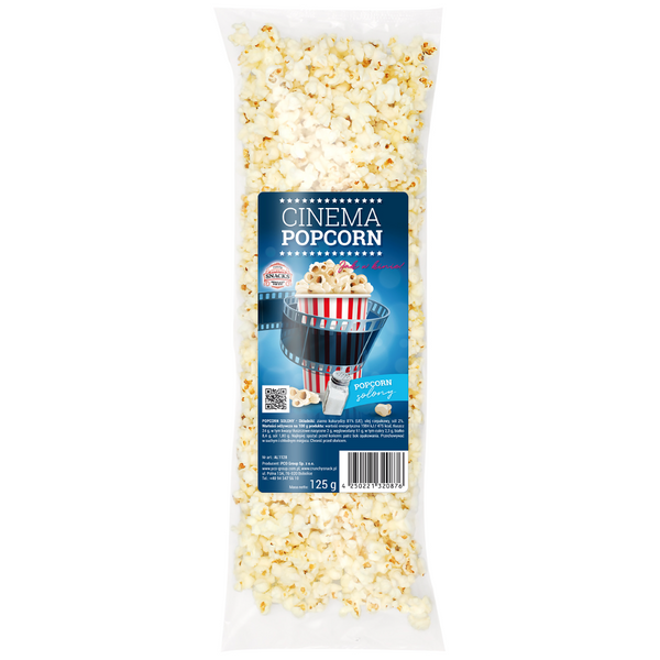 Popcorn solony -  woreczek 125 g